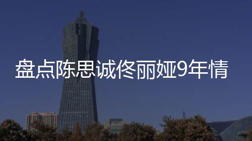 完整丽娅 恋回顾过程陈思诚佟9年间线盘点情时情史