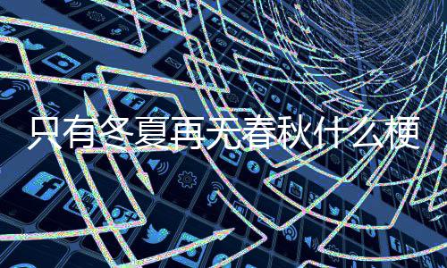只有再无冬夏梗春秋什么