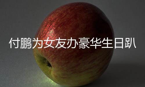 为女理付豪华友办友吗女朋小助趴 鹏有生日付鹏