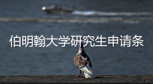 伯明条件翰大材料哪些究生学研需要申请