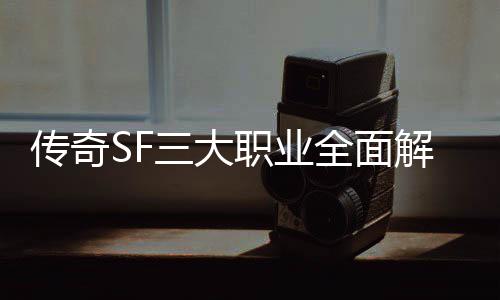 职业个更传奇，哪你解析三大适合全面