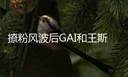 被撩粉矛盾同框后G和王疑闹女方斯然甩手风波