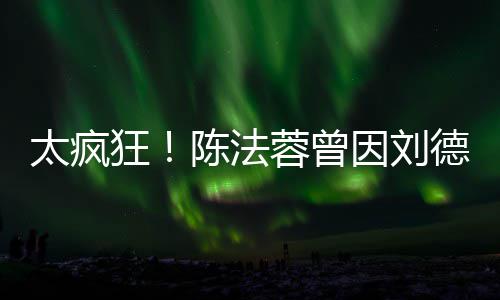 蓉曾太疯因刘德华陈法狂姐想放选环弃竞球小