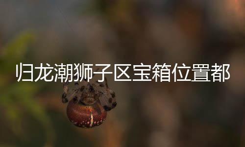 宝箱位置龙潮子区置分都在归龙 归潮狮哪里箱位享狮子区宝