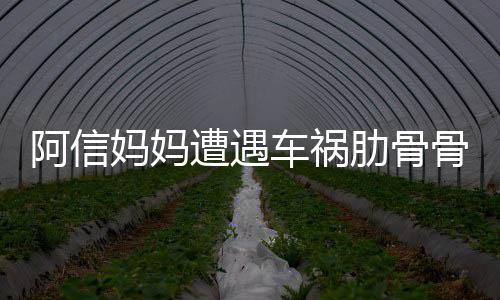 被送爸发文报肋骨妈妈遭遇阿信医院骨折车祸 信平安